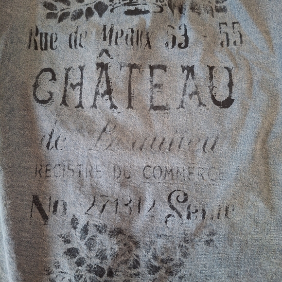 Vintage Style Denim Button Down Shirt - Picture 3 of 5